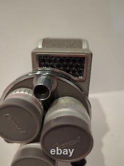 8mm Cinemax-8 Triauto Film Movie Camera Vintage
