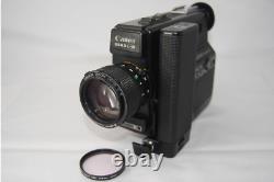 ALL WORKS! ? NEAR MINT? Canon 514 XL-S XLS Super 8 8mm Movie Camera From JAPAN