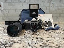 ASAHI PENTAX K1000 35MM FILM CAMERA 50MM F2 LENS Excellent Working Condition