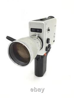 BRAUN Nizo S800 Movie Camera withVARIOGON 11.8 7-80 Lens, PLease read AS IS