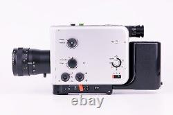Braun Nizo 561 Silver super 8 movie camera 7-56mm F/1.8 with battery mod