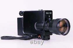 Braun Nizo 801 Black super 8 movie camera 7-80mm F/1.8 with battery mod