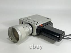 Braun Nizo S800 Super8 Movie Camera 7-80mm f/1.8 Not Fully Tested / AS-IS