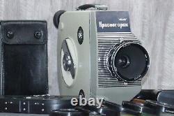 Camera Krasnogorsk Cine Movie 16mm VEGA-7 Lens Semiautomatic made in USSR, rare