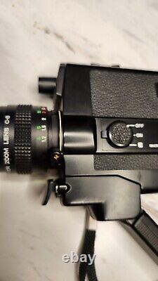 Canon 310XL Super 8 Movie Camera Partially Tested. Read Full Description