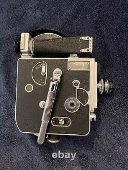 Early Bolex H-16 Non-Reflex 16mm Vintage Movie Camera (Working)