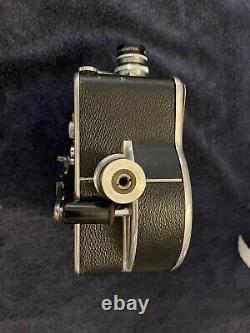 Early Bolex H-16 Non-Reflex 16mm Vintage Movie Camera (Working)