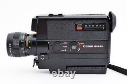 Exc+5? Canon 514 XL Super8 Movie Camera Zoom 9-45mm F/1.4 Lens from Japan