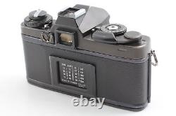 Exc+5 Minolta XD-S 35mm Black SLR Film Camera with MC Rokkor 50mm 1.4 From JAPAN
