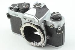 Exc+5 Nikon New FM2 FM2N Film Camera Silver + Ai Nikkor 50mm f/1.4 FromJapan
