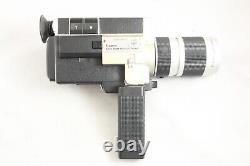 Exc Canon Auto Zoom 1014 Electronic Super 8 Movie Film Camera Tested #4707