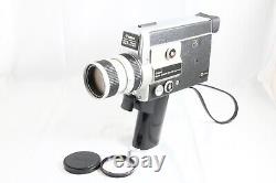 Excellent++ Canon Auto Zoom 518 SV Super 8 8mm Movie Camera Tested #4825