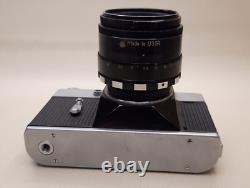 Film Camera ZENIT-B with HELIOS 44M 2/58 ZEBRA'' lens Very RARE
