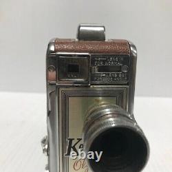 Keystone Olympic K-32 8mm Movie Camera, Egleet 1/2 f1.9