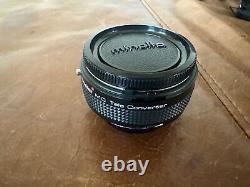 MINOLTA X 700 Camera Tested Works 35mm Film Camera Withaccessories