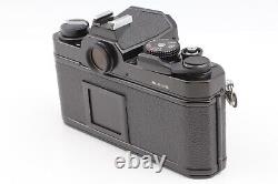 MINT LENS Nikon FM Black Film Camera + Ai Nikkor 50mm f/1.4 withCap From Japan