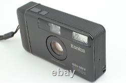 MINT WithCase Konica Big mini BM-301 Black 35mm Film Camera From JAPAN