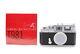 Mint Yasuhara Isshiki T981 35mm Rangefinder Film Camera Silver From Japan