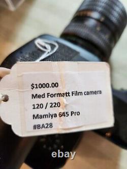 Mamiya 645 Pro TL Format SLR Film Camera with Sekor C 150mm lens from Japan