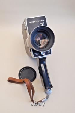 Movie Camera Quarz 1x8C-1 Working Super 8 Zoom USSR 8mm Pandora-6 KMZ In Box EXC