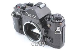 N MINT Canon A-1 Black body 35mm film Camera New FD 50mm f/1.4 Lens From JAPAN