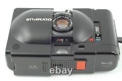 N MINT with Case Olympus XA Rangefinder Film Camera + A11 Flash From JAPAN #1429