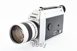 N-Mint? Canon Auto Zoom 814 Super8 Film Movie Camera 7.5 60mm F/1.4 Japan