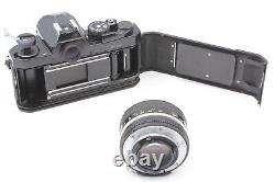 NEAR MINT Nikon FM Black 35mm Film Camera + Ai Nikkor 50mm f/1.4 From Japan