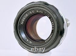 NEAR MINT? Nikon New F Apollo + 50mm f/1.4 Lens 35mm Film Camera Japan 2115