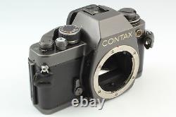 NEAR MINT+++ with Strap? Contax S2b Late Black 35mm SLR Film Camera Body JAPAN
