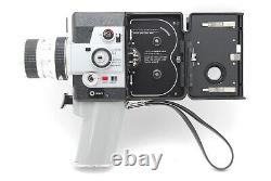 NEAR MINT with Strap case Canon 518 SV Single 8 Movie 8mm Film Camera From JAPAN