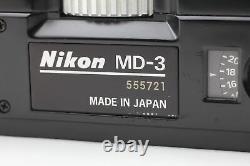 Near MINT Nikon F2 Photomic A Black 35mm SLR Film Camera From JAPAN