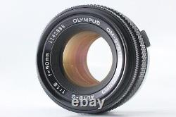 Near MINT with Hood? Olympus OM-2N SLR Film Camera F. Zuiko 50mm F1.8 From Japan