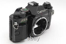Near MINTCanon AE-1 Program 35mm film Camera Black New FD 50mm F1.4 Lens JAPAN