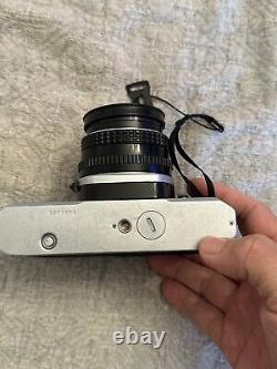 PENTAX K1000 35mm Film Camera & 50mm f/2 Pentax-M Lens Tested Very Good Shape