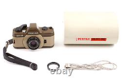 Rare? MINT? Pentax Auto 110 Safari Maroon SLR Film Camera withCase From JAPAN