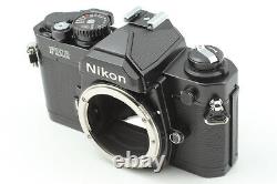 S/N859xxxx MINT Nikon NEW FM2 FM2N Late Black 35mm Film Camera From JAPAN