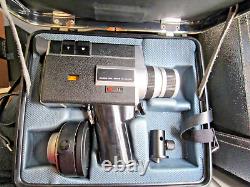 Vintage Canon Auto Zoom 518 SV Super 8 Movie Camera + Canon C-8 Lens