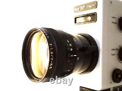 Vintage Design- Braun Nizo 561 macro. Super 8 Movie Camera & Original Case /