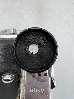 1941-1943 Paillard Bolex Suisse H16 Caméra de cinéma à film 16mm nécessitant un entretien général.