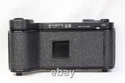 Appareil photo Mamiya Press Universal + Objectif P 127mm F/4.7 + Poignée pour dos de film 6x9 + Viseur