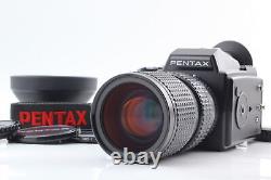 Appareil photo argentique Pentax 645 avec objectif SMC A 80-160mm f4.5, dragonne MINT, dos film 120, JAPON