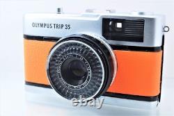 Appareil photo argentique débutant Olympus Trip 35 orange révisé