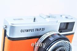 Appareil photo argentique débutant Olympus Trip 35 orange révisé