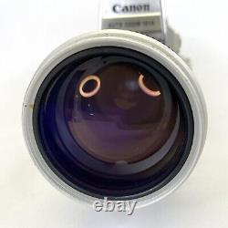 Appareil photo de cinéma Canon Auto Zoom 1014 Electronic Super 8 8mm TESTÉ FONCTIONNEL
