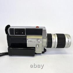 Appareil photo de cinéma Canon Auto Zoom 1014 Electronic Super 8 Film 8mm TESTÉ FONCTIONNEL