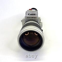 Appareil photo de cinéma Canon Auto Zoom 1014 Electronic Super 8 Film 8mm TESTÉ FONCTIONNEL