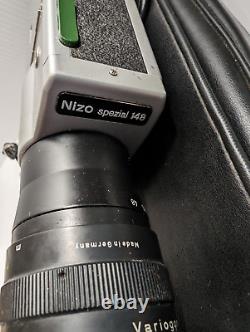 Braun Nizo 148 Macro Super8 Caméra de cinéma 8mm avec étui, d'occasion, Voir les photos & Lire