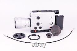 Braun Nizo 801 Argent caméra de cinéma super 8 7-80mm F/1.8 avec modification de batterie