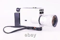 Braun Nizo 801 Argent caméra de cinéma super 8 7-80mm F/1.8 avec modification de batterie
